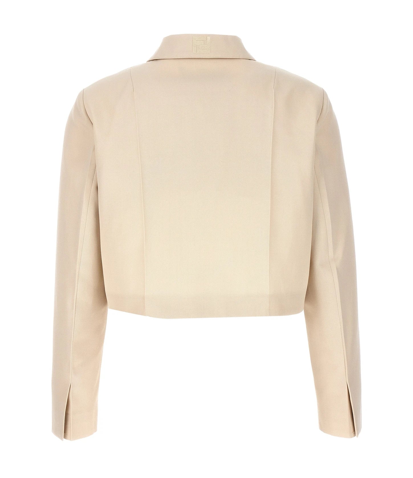 Fendi Bolero Jacket in beige, Wool — view 2