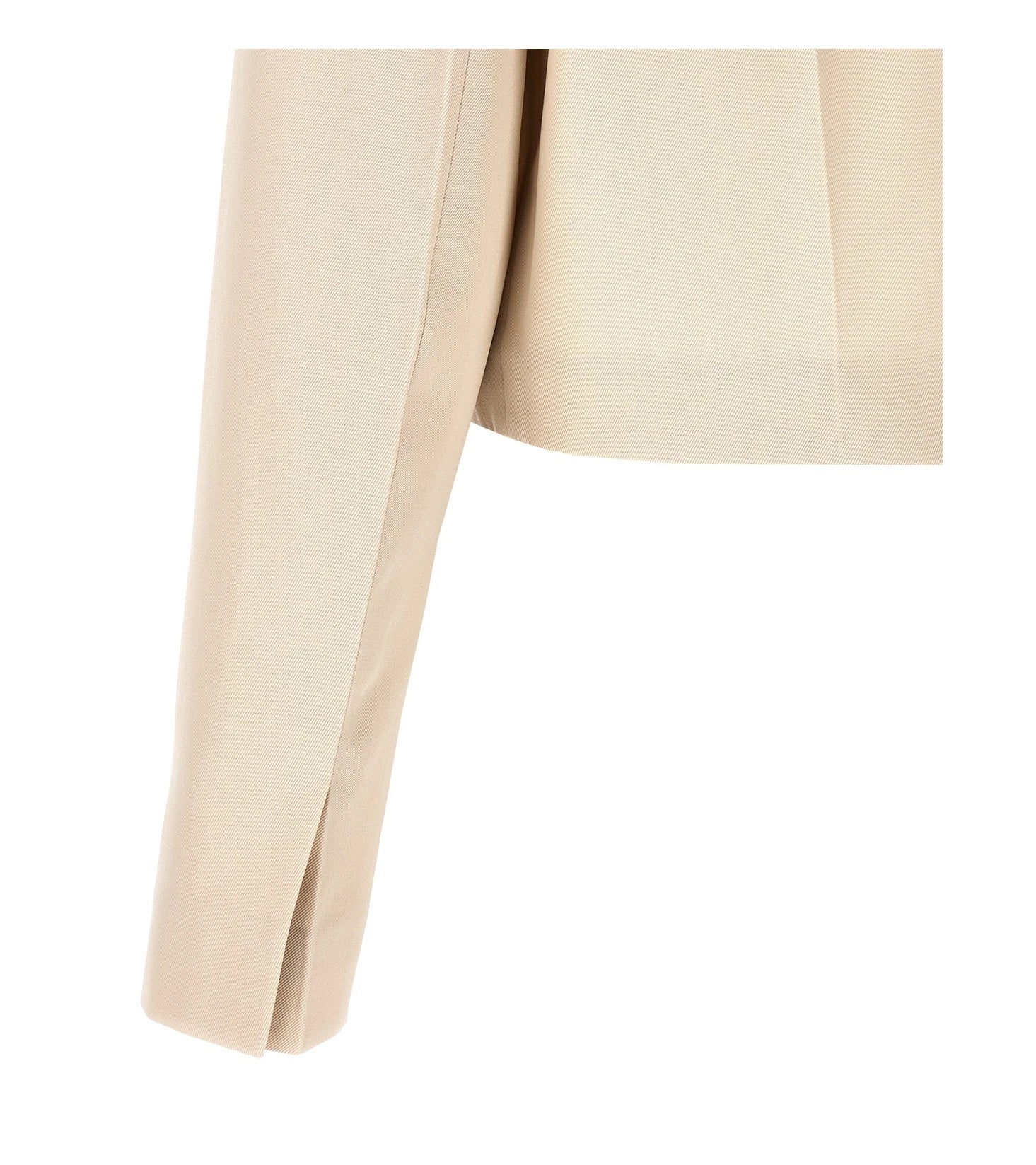 Fendi Bolero Jacket in beige, Wool — view 4
