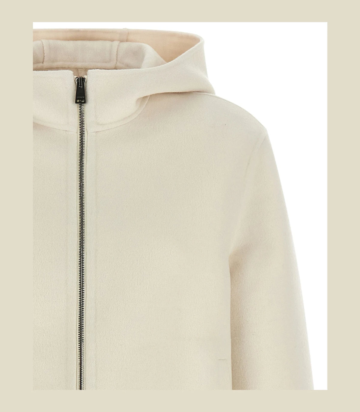 Fendi Bolero Jacket in white, Virgin Wool — view 3