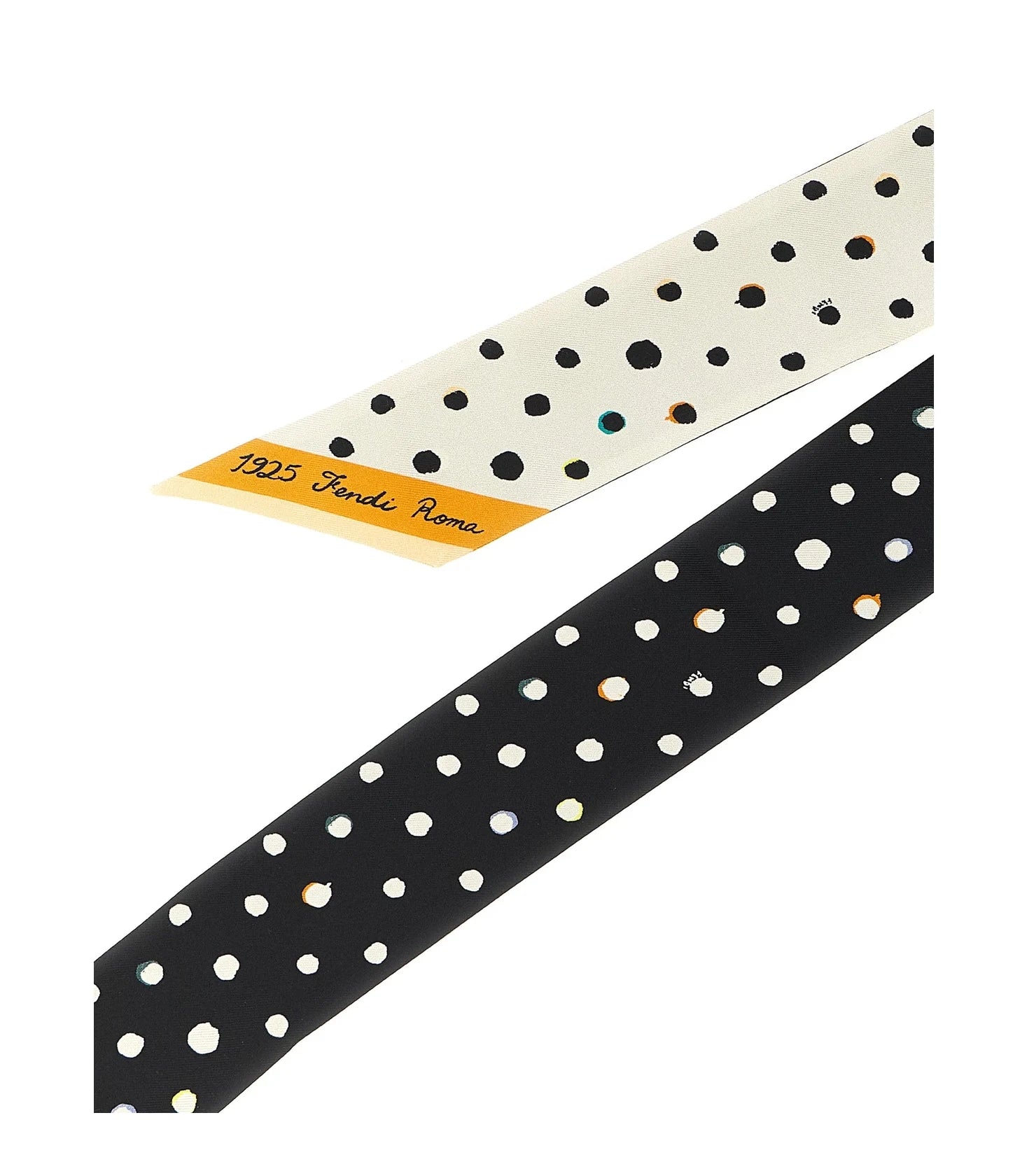 Fendi Bow Tie in multicolor, Silk — view 3
