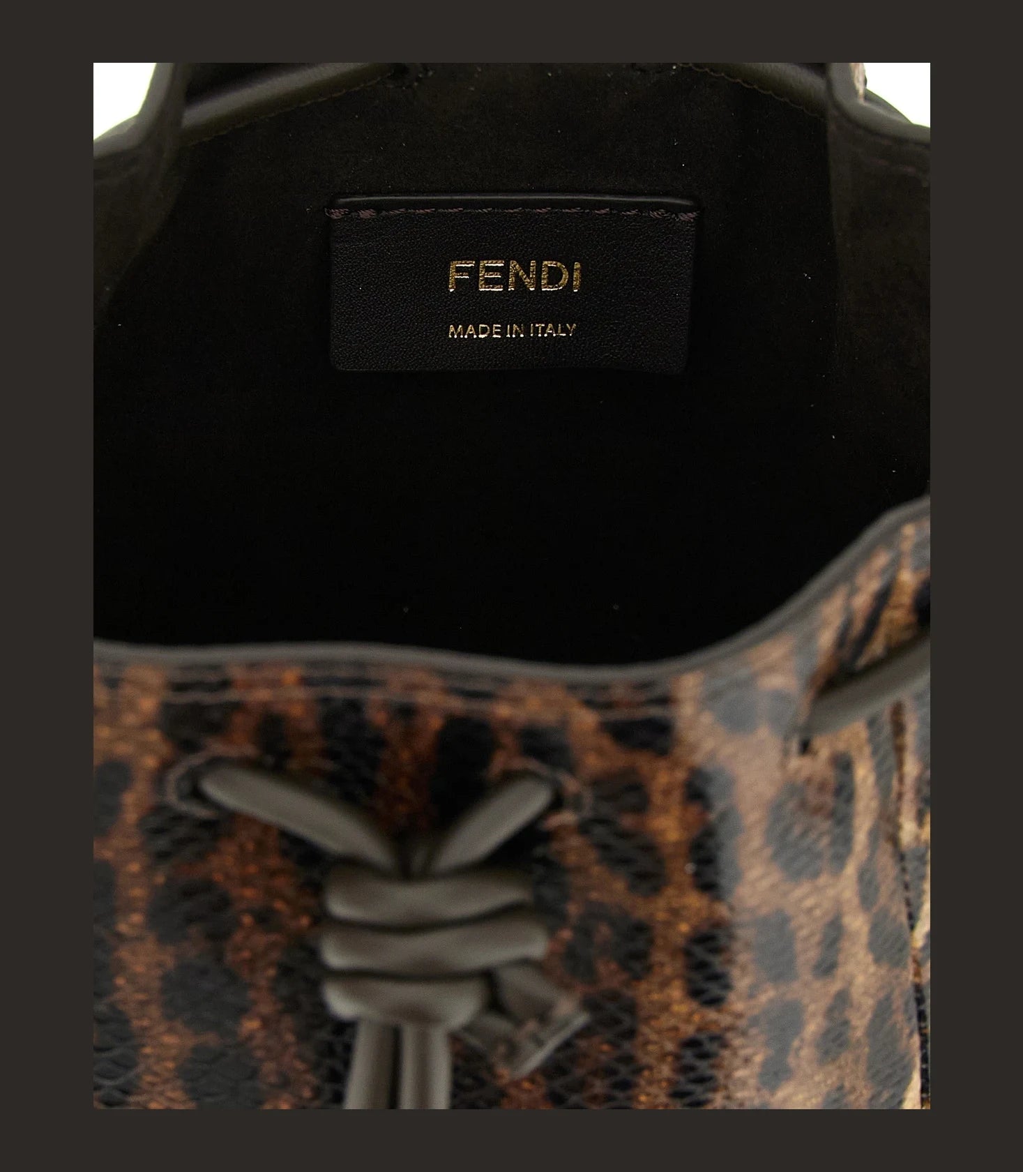 Fendi Bucket Bag in brown — view 4