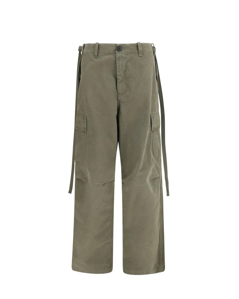 Fendi Cargo Pant in green, Cotton