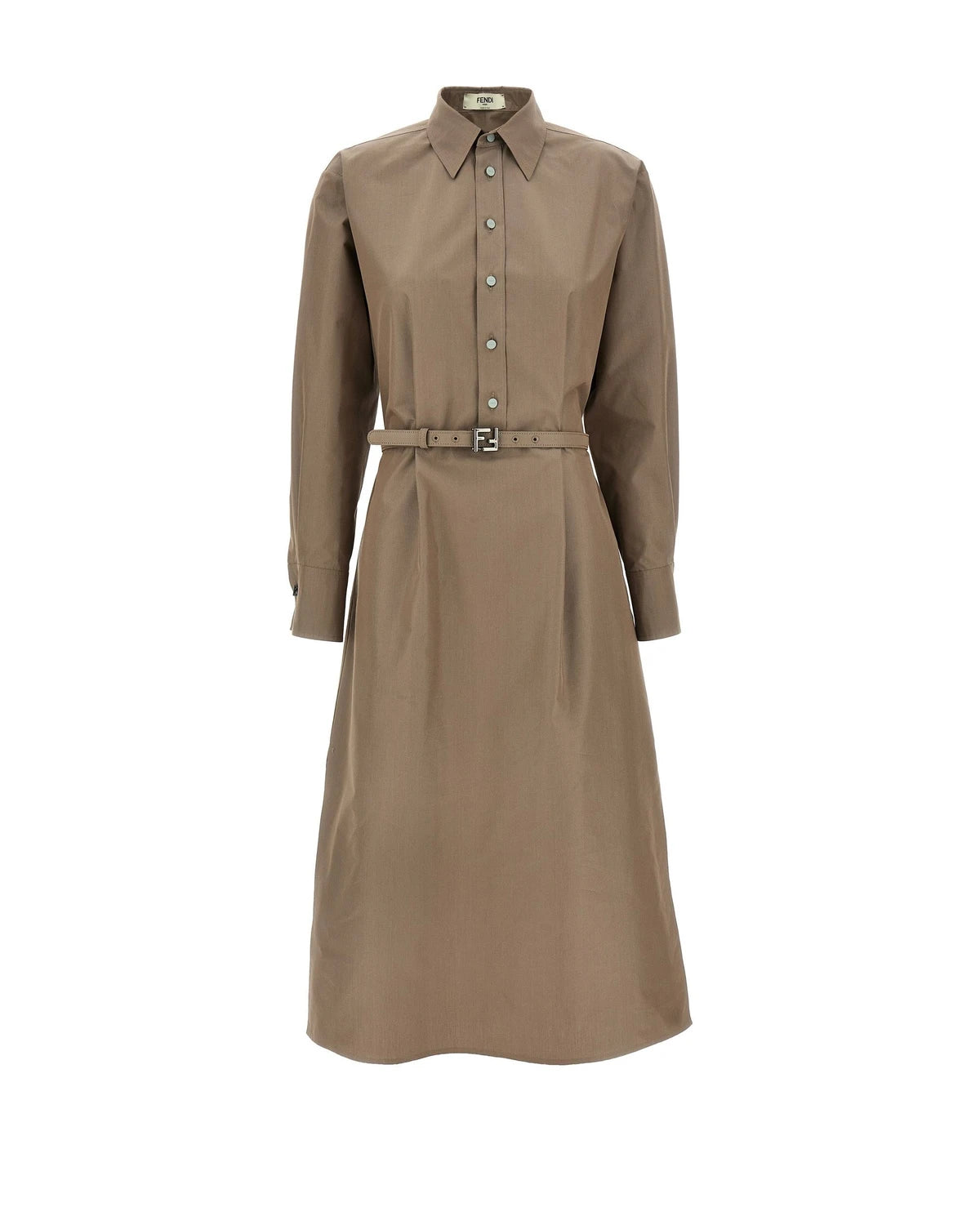 Fendi Dresse in gray, Cotton