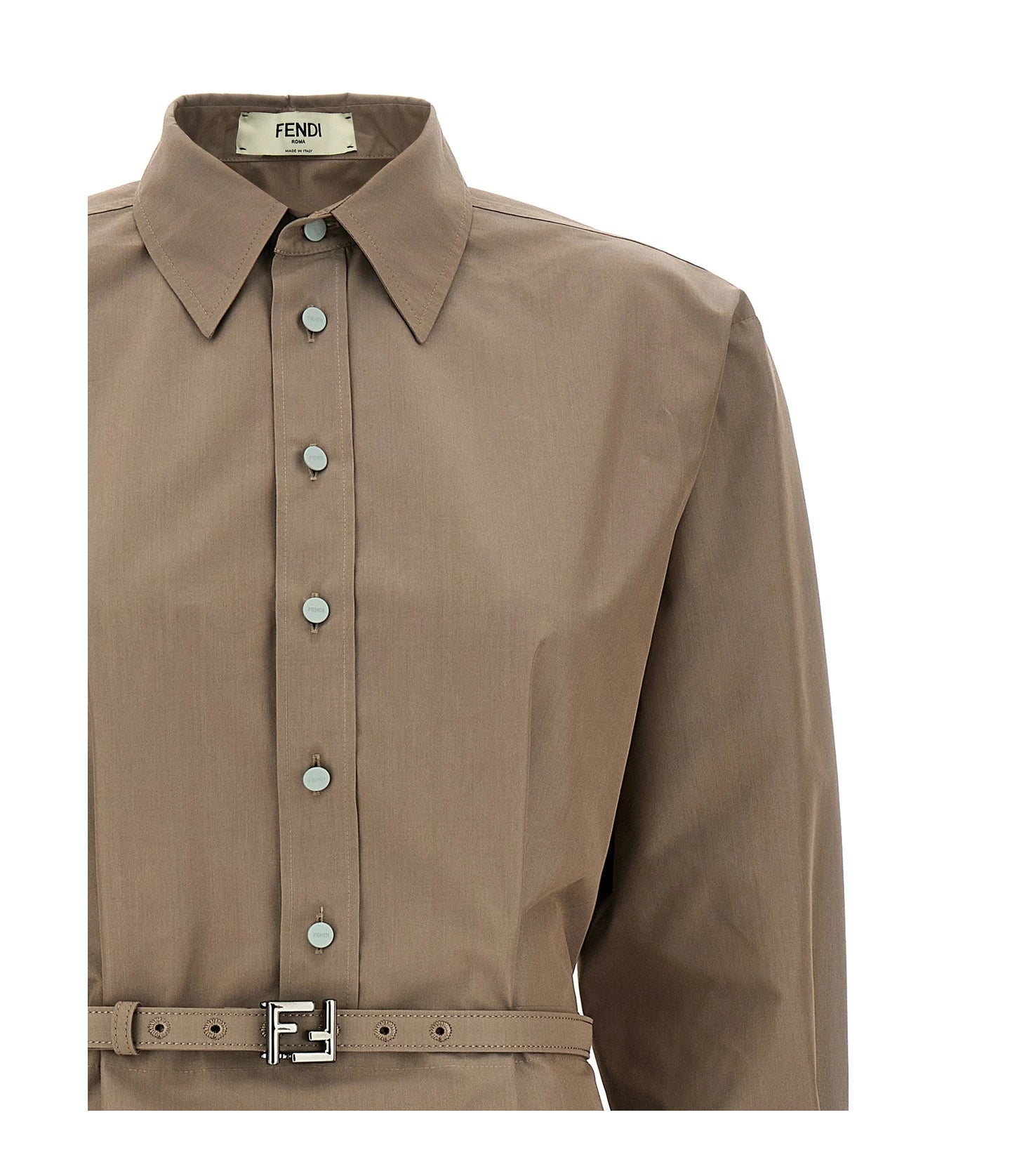 Fendi Dresse in gray, Cotton — view 3