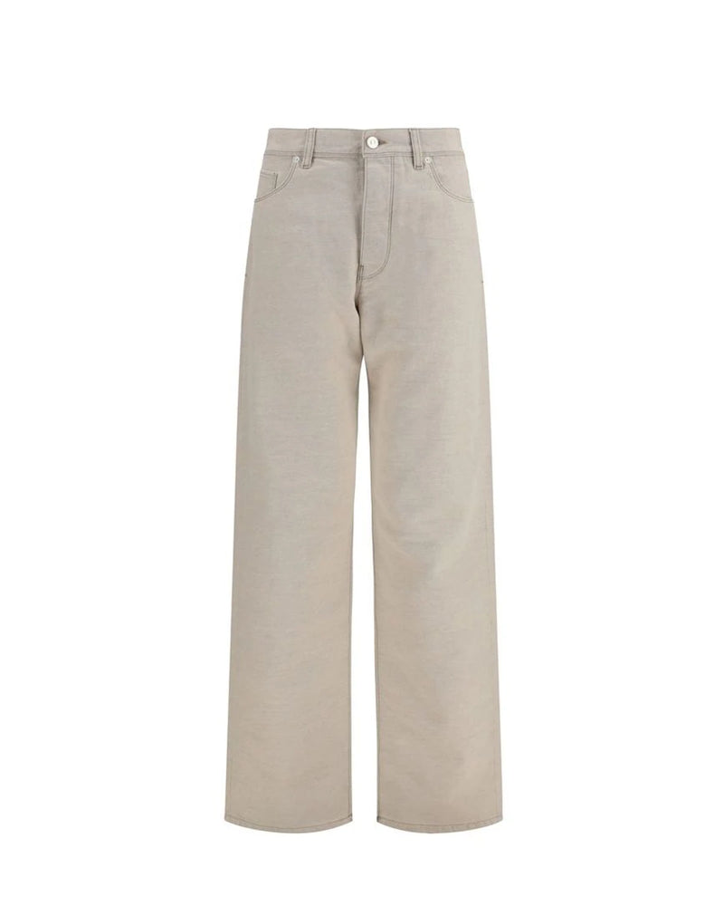 Fendi Jean in beige, Cotton
