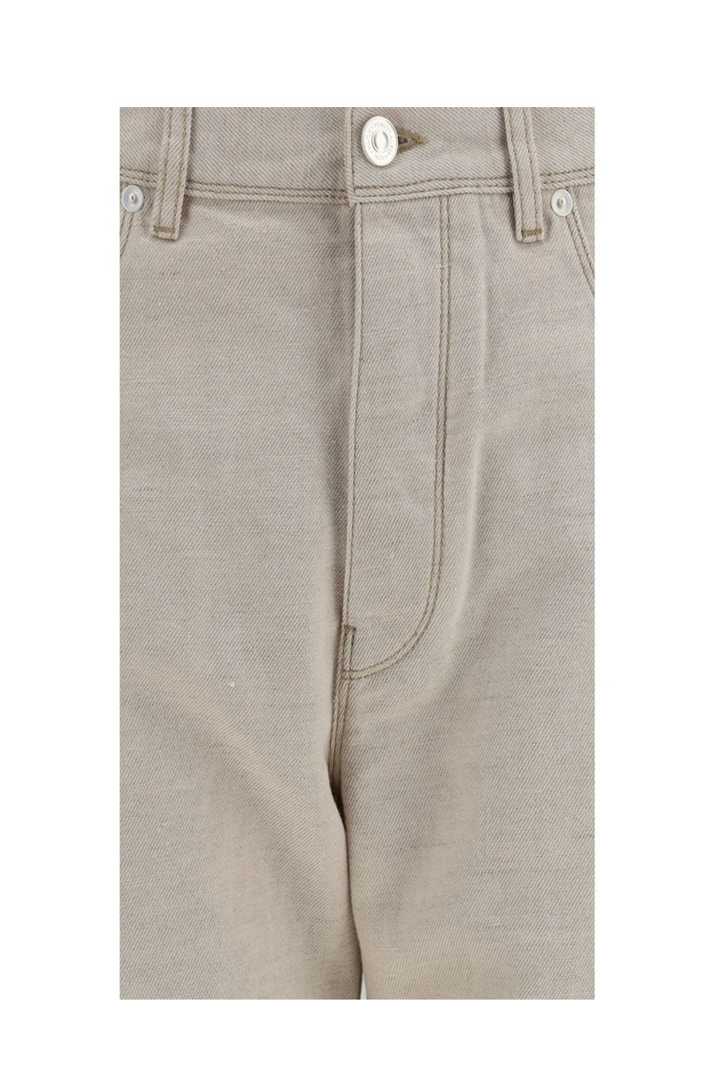 Fendi Jean in beige, Cotton — view 3