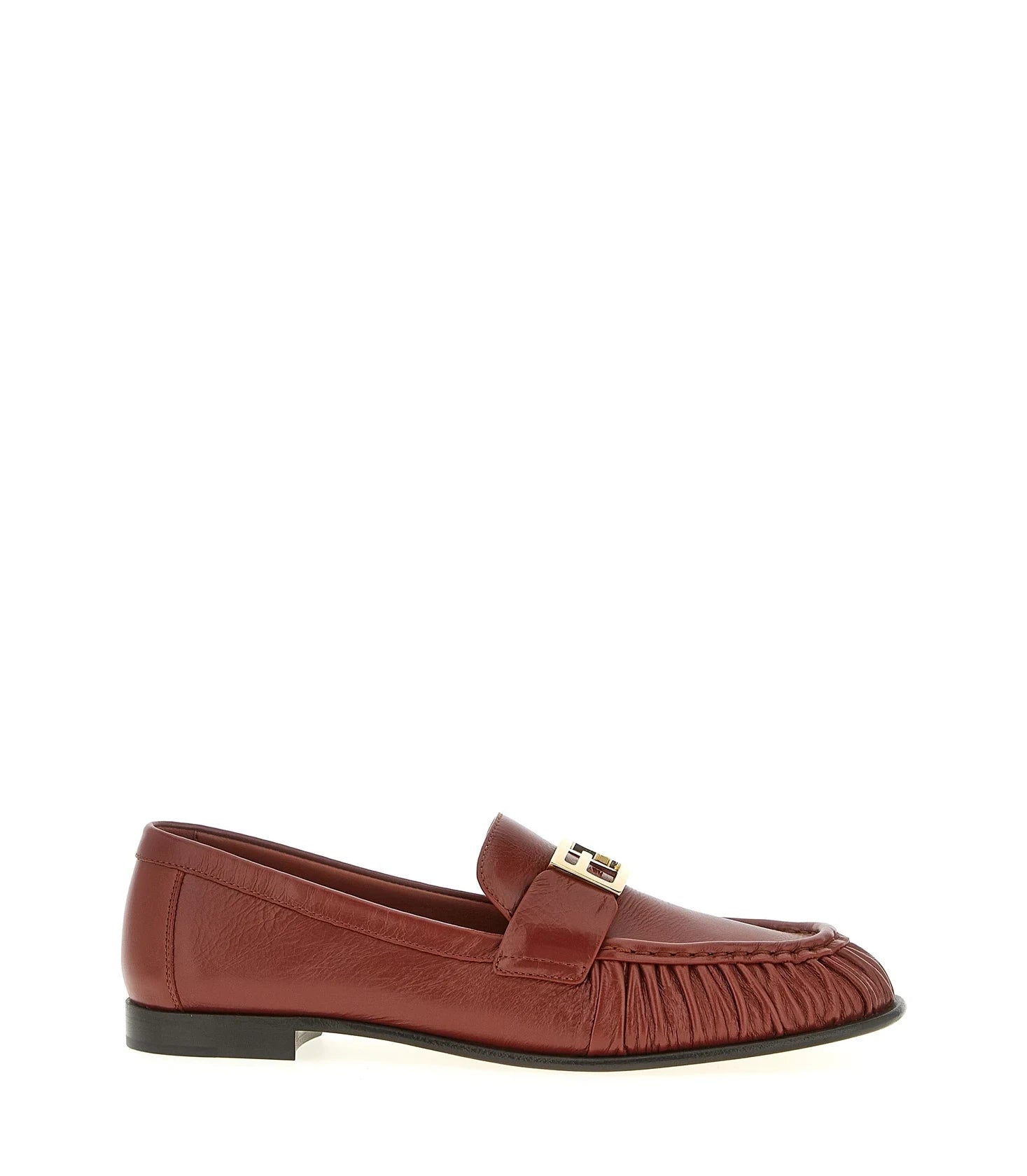 Fendi Brown Loafers 