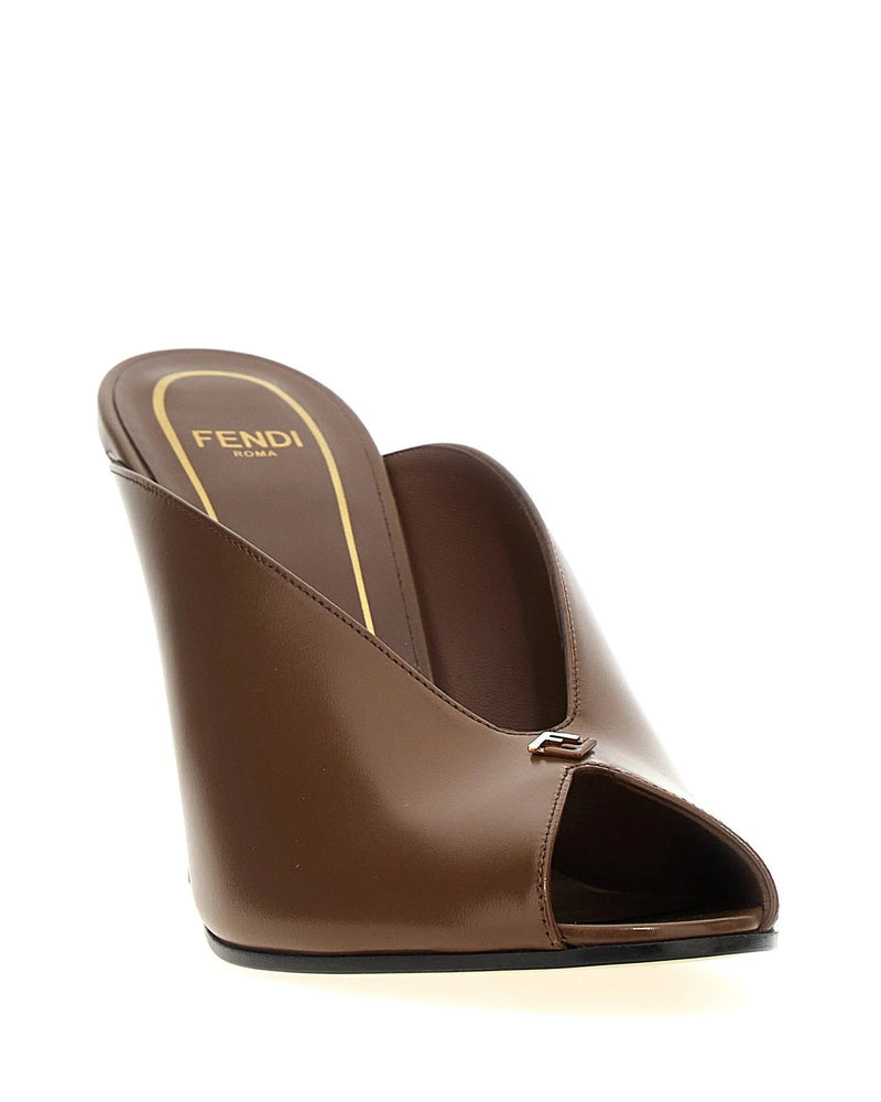 Fendi Pumps in brown, Lamb Leather — view 2