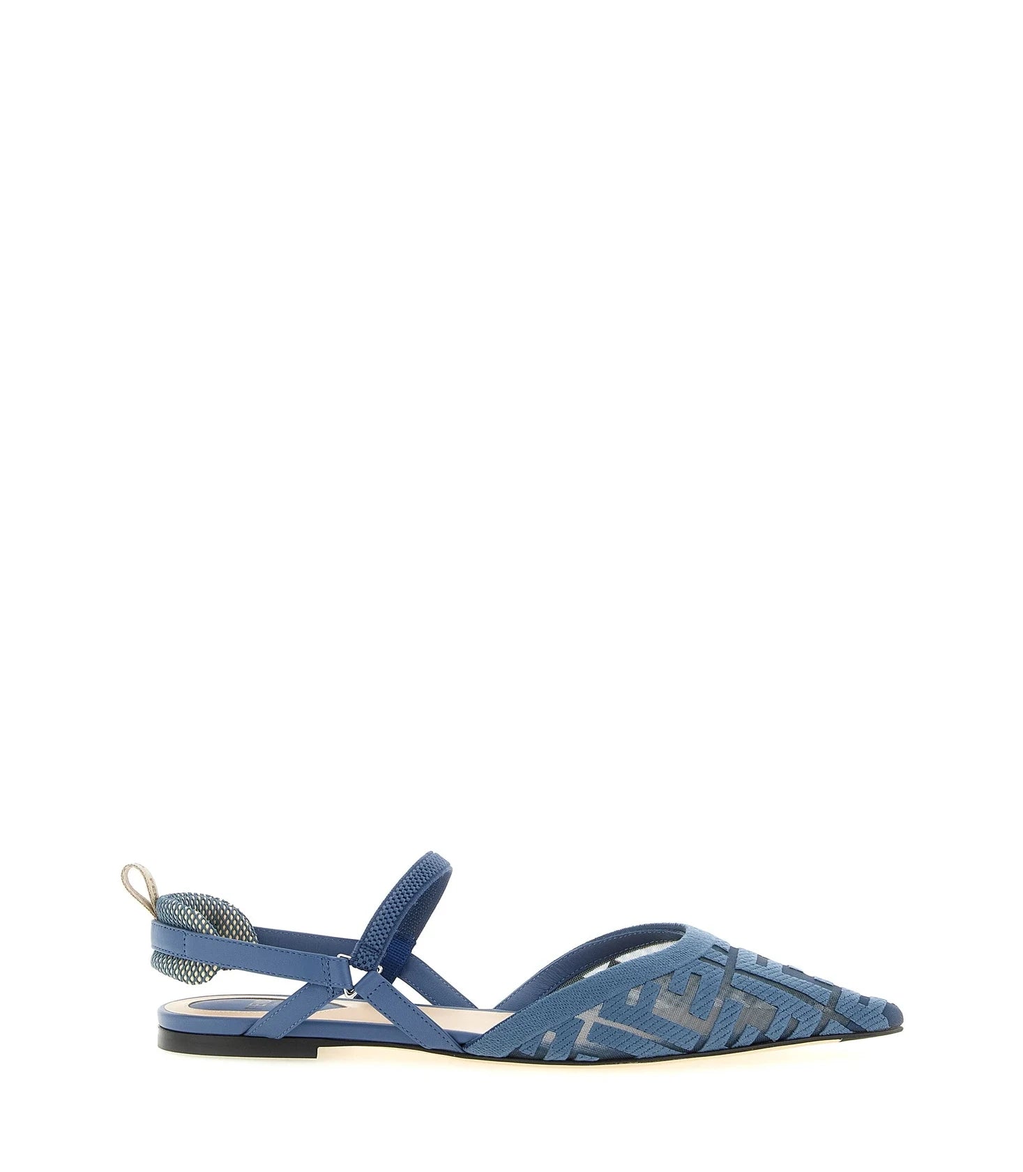 Fendi Sandals in blue, Polyamide