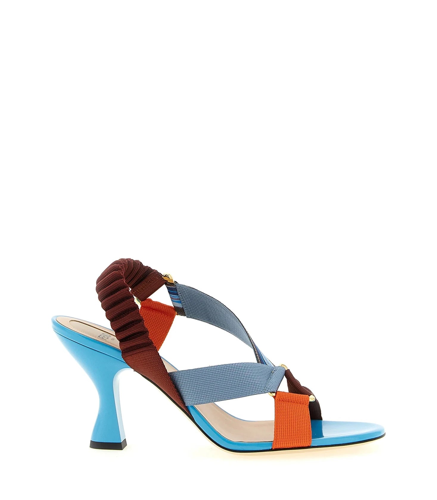 Fendi Sandals in multicolor, Viscose