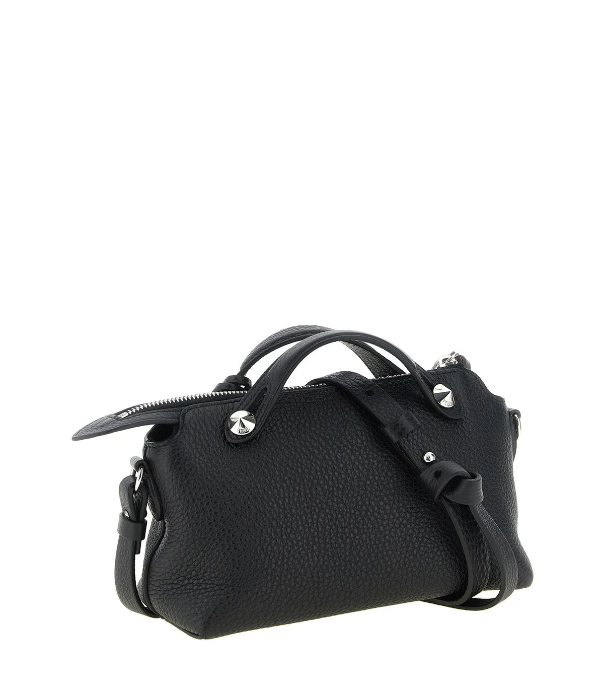 Fendi Satchel Bag in black, Calfskin Leather — view 2