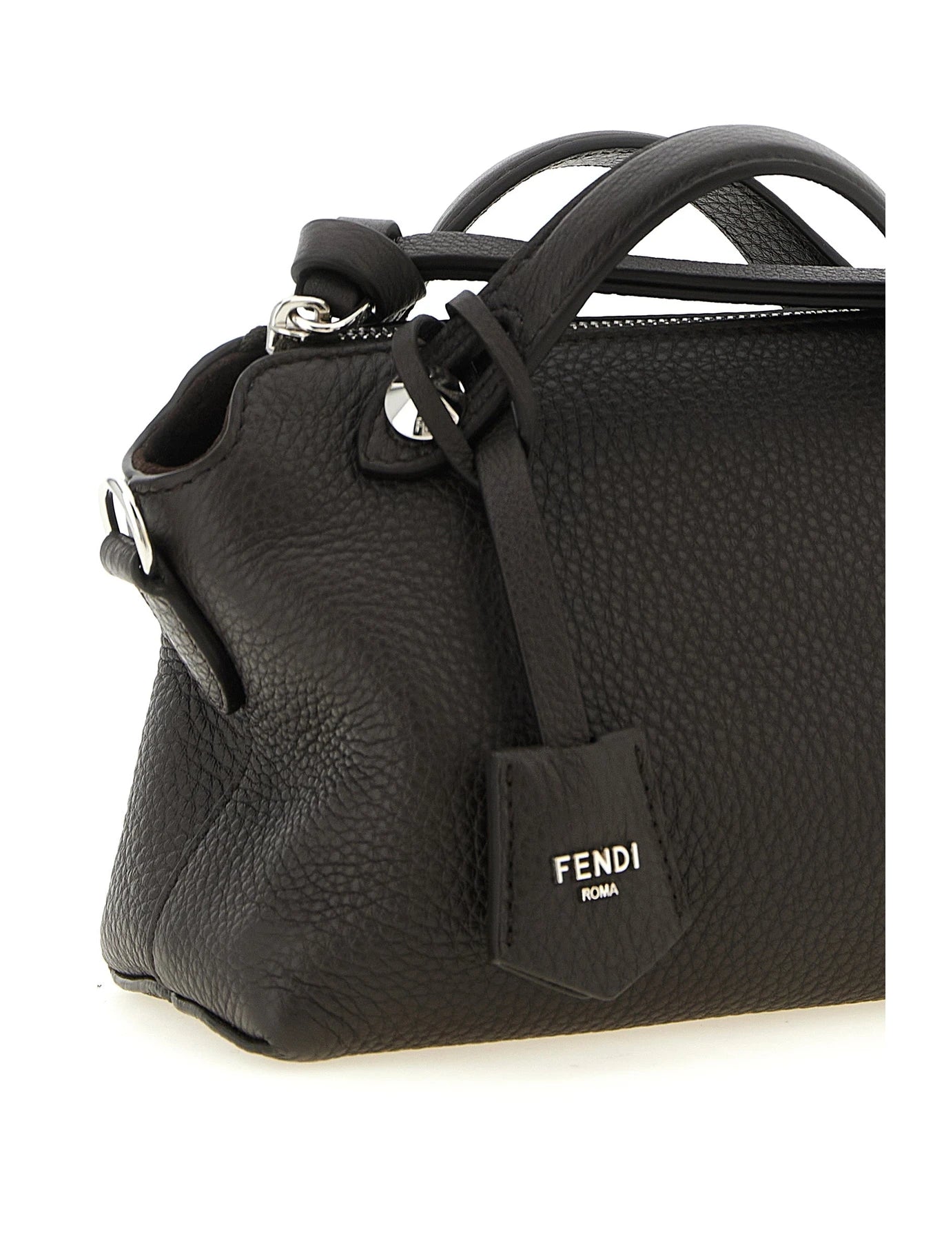 Fendi Satchel Bag in brown, Calfskin Leather — view 3