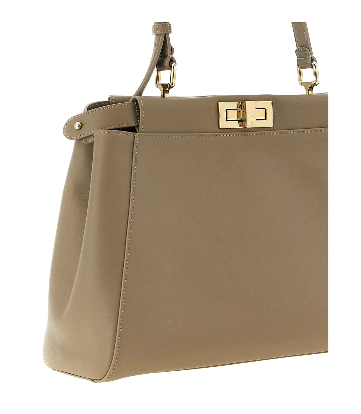 Fendi Shoulder Bag in gray, Calfskin Leather — view 3