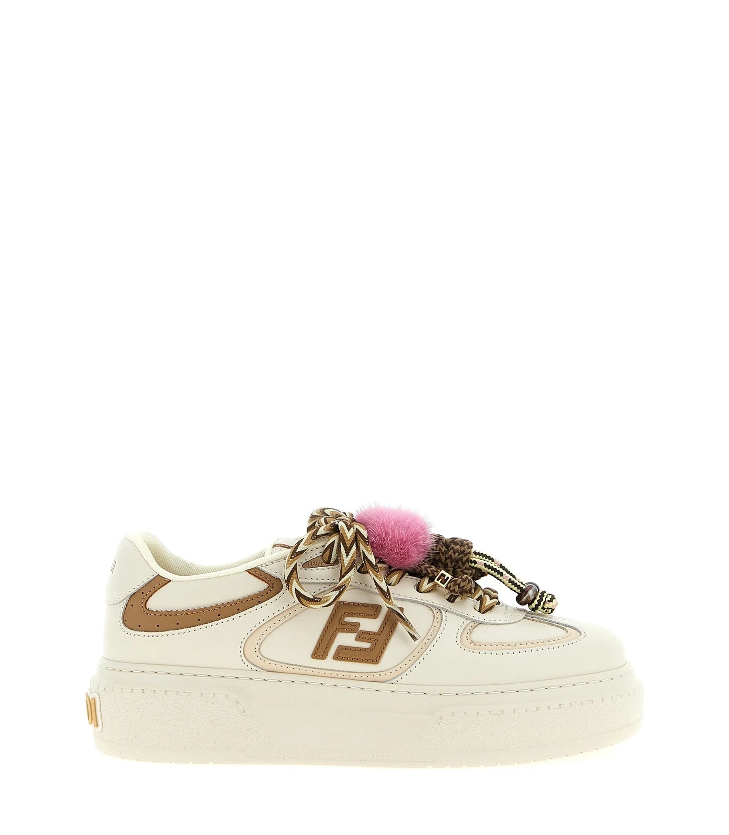 Fendi Sneakers in multicolor, Calfskin Leather
