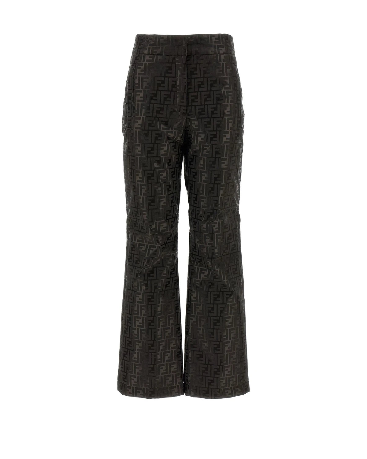 Fendi Trouser in brown, Cotton