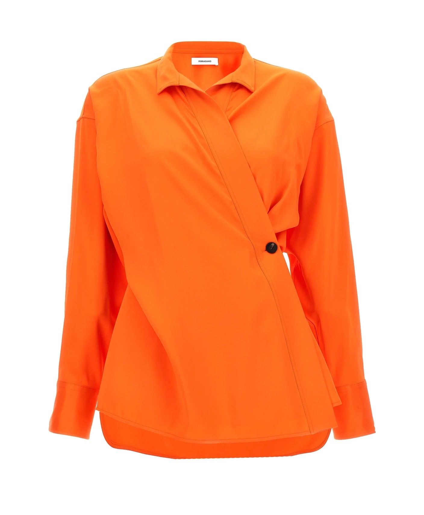 Ferragamo Blouse in orange, Viscose