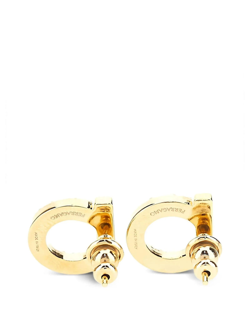 Ferragamo Earring in gold, Brass — view 2