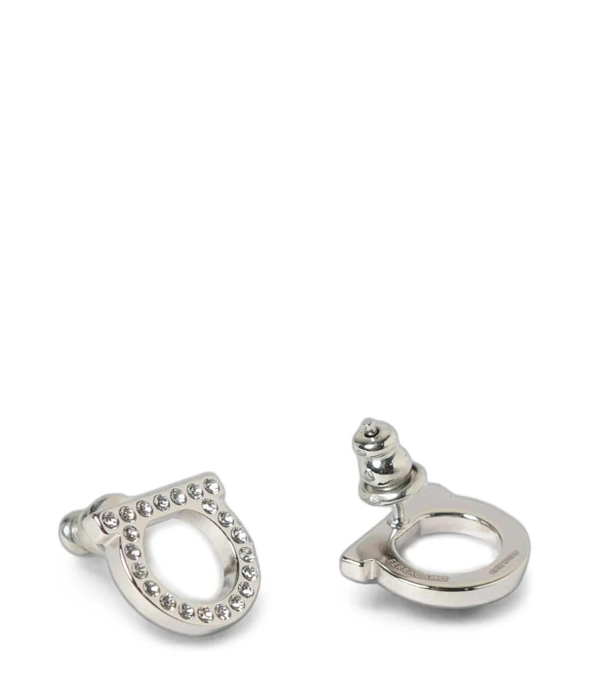 Ferragamo Earring in silver, Brass — view 2