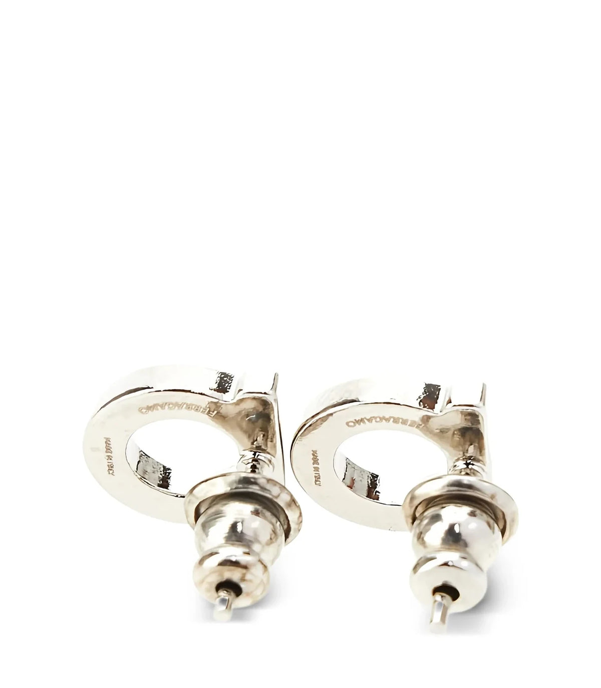 Ferragamo Earring in silver, Brass — view 2