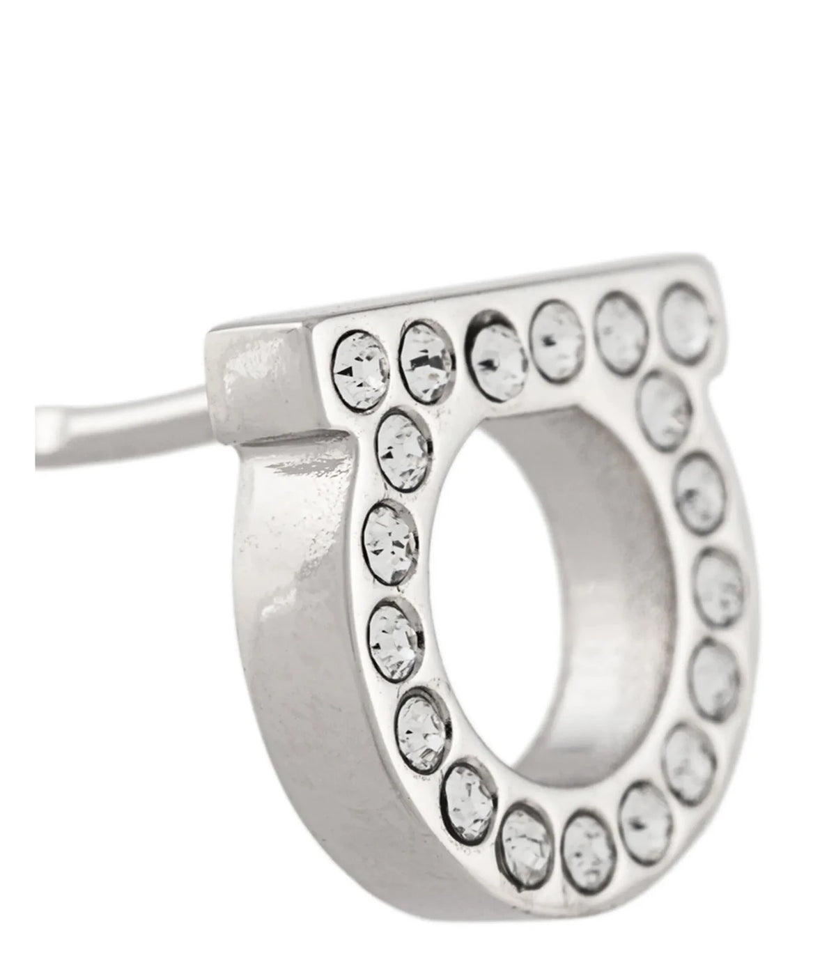 Ferragamo Earring in silver, Brass — view 3