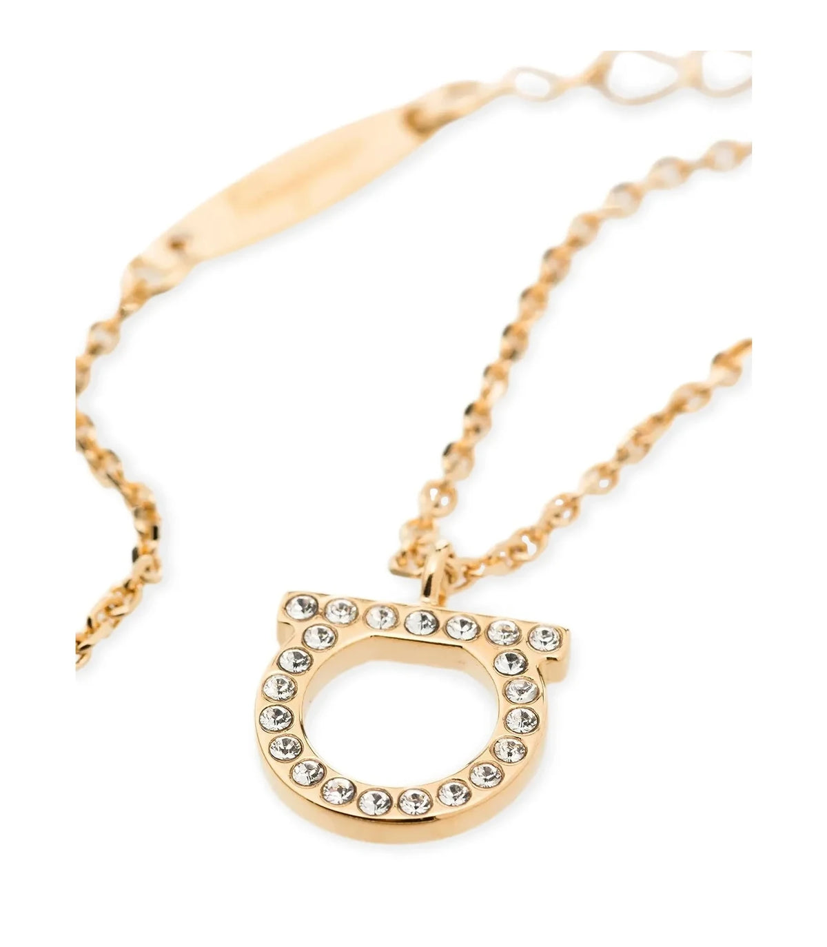 Ferragamo Necklace in gold, Brass — view 2