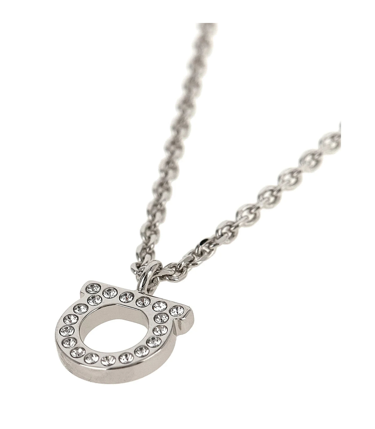 Ferragamo Necklace in silver, Brass — view 2