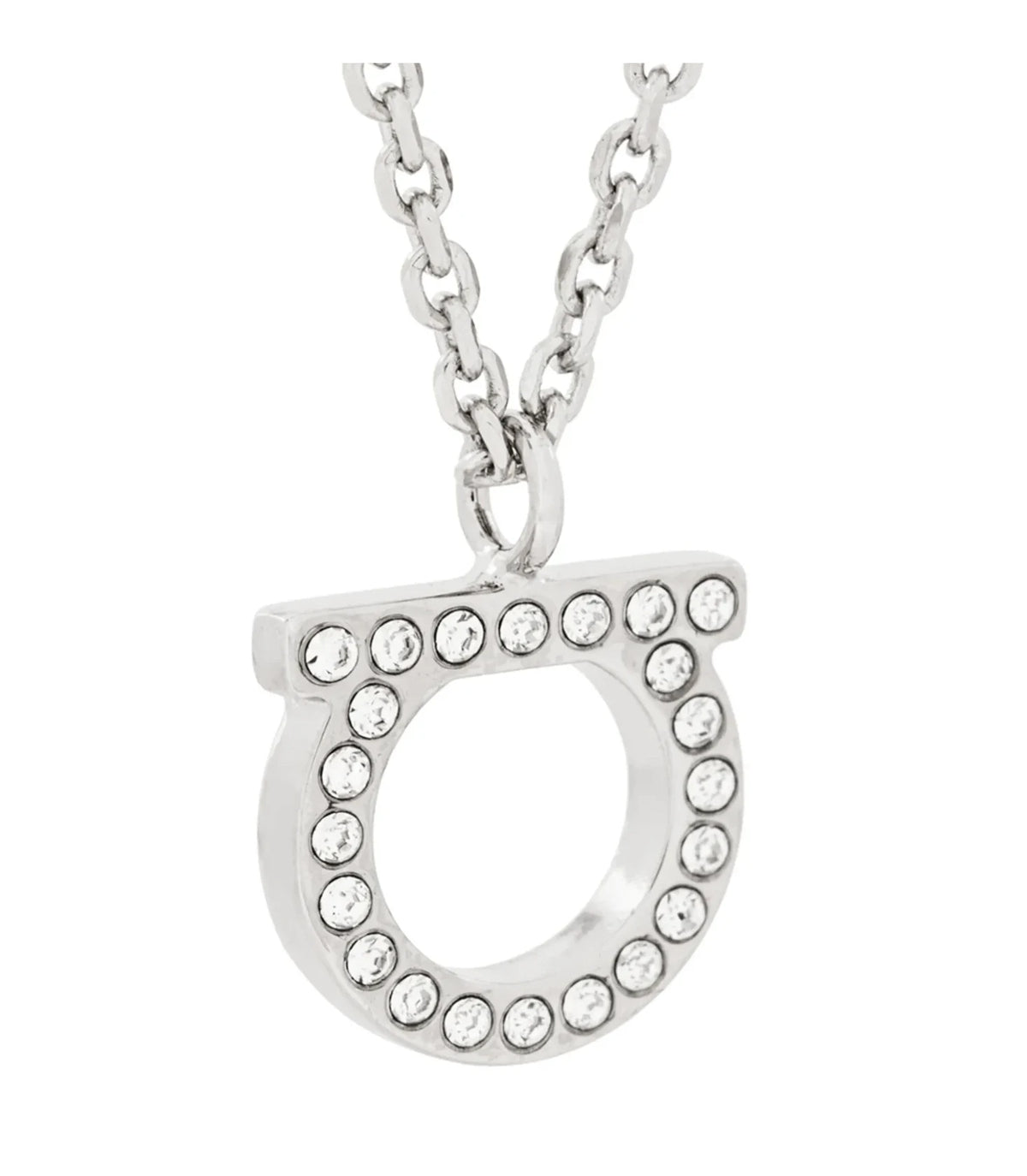 Ferragamo Necklace in silver, Brass — view 3