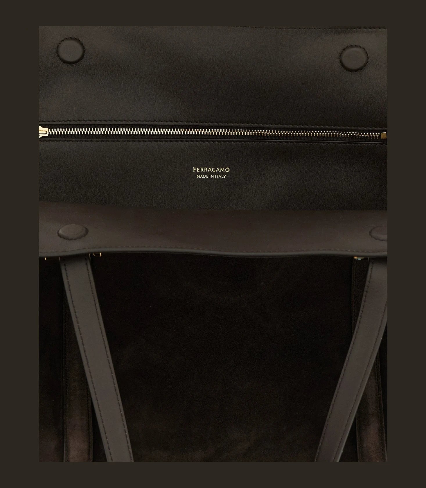 Ferragamo Shoulder Bag in brown, Goat Leather — view 4