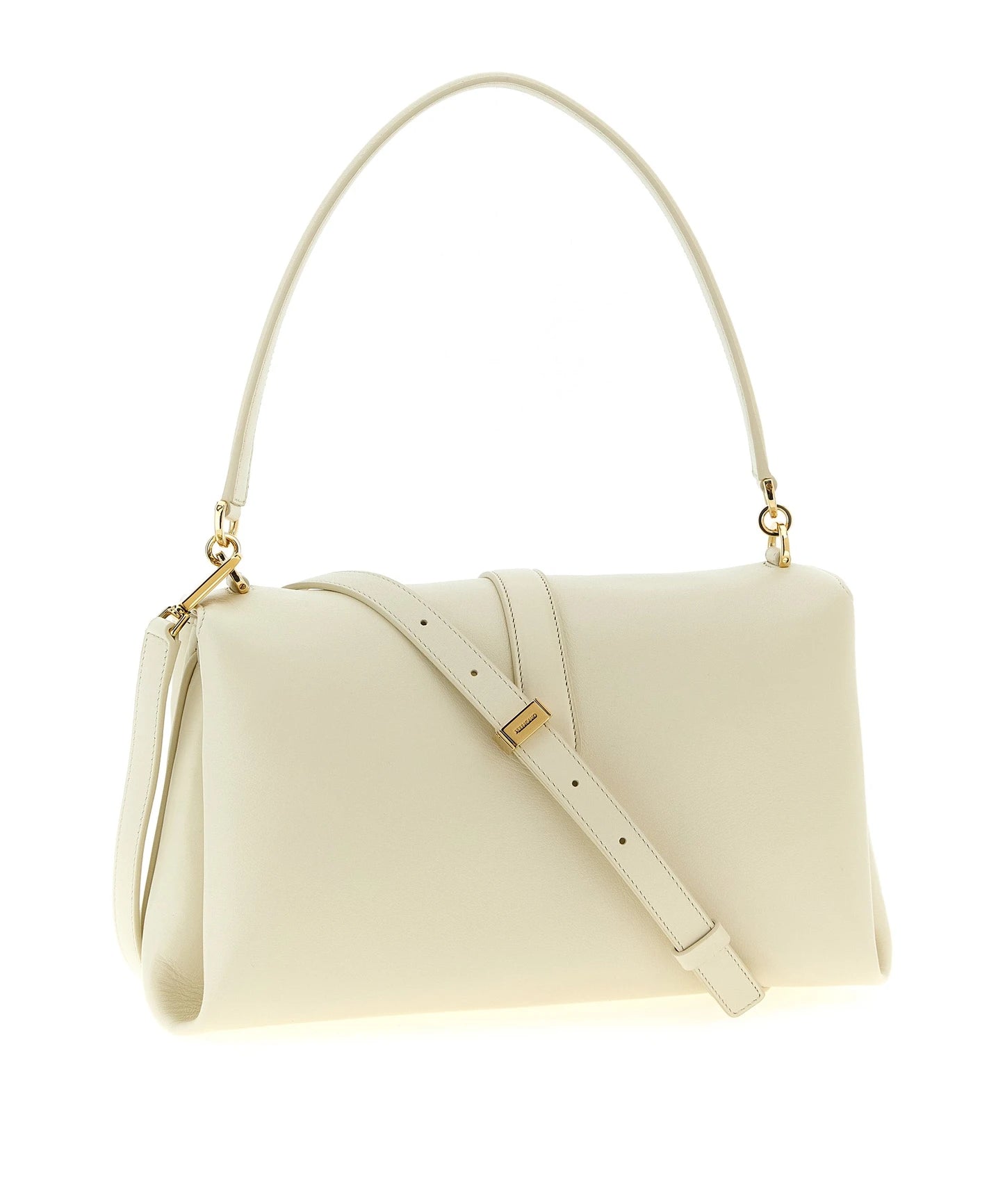 Ferragamo Shoulder Bag in white, Calfskin Leather — view 2