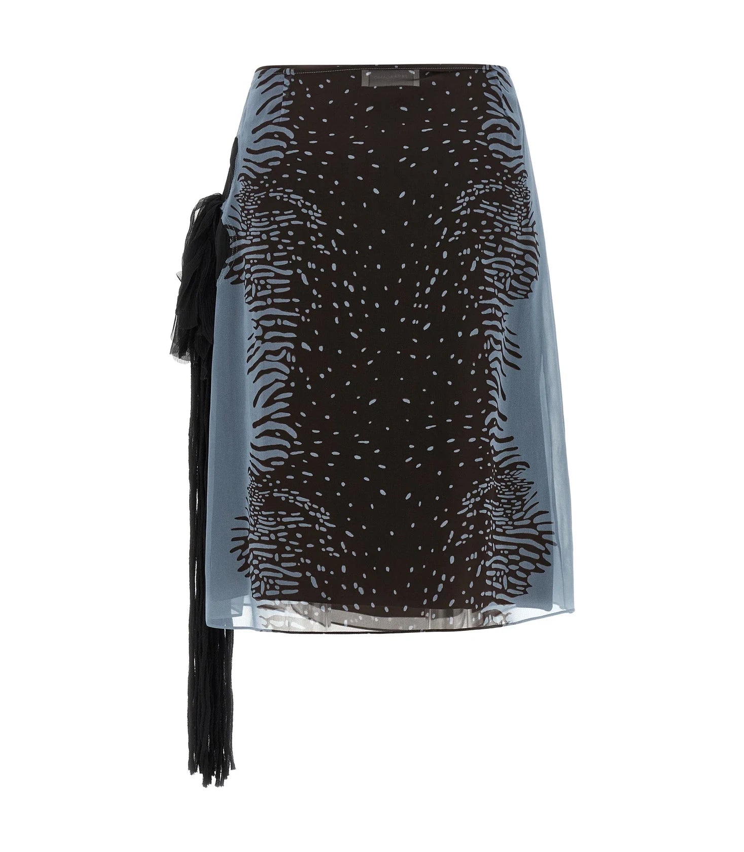 Ferragamo Skirt in multicolor, Silk — view 2