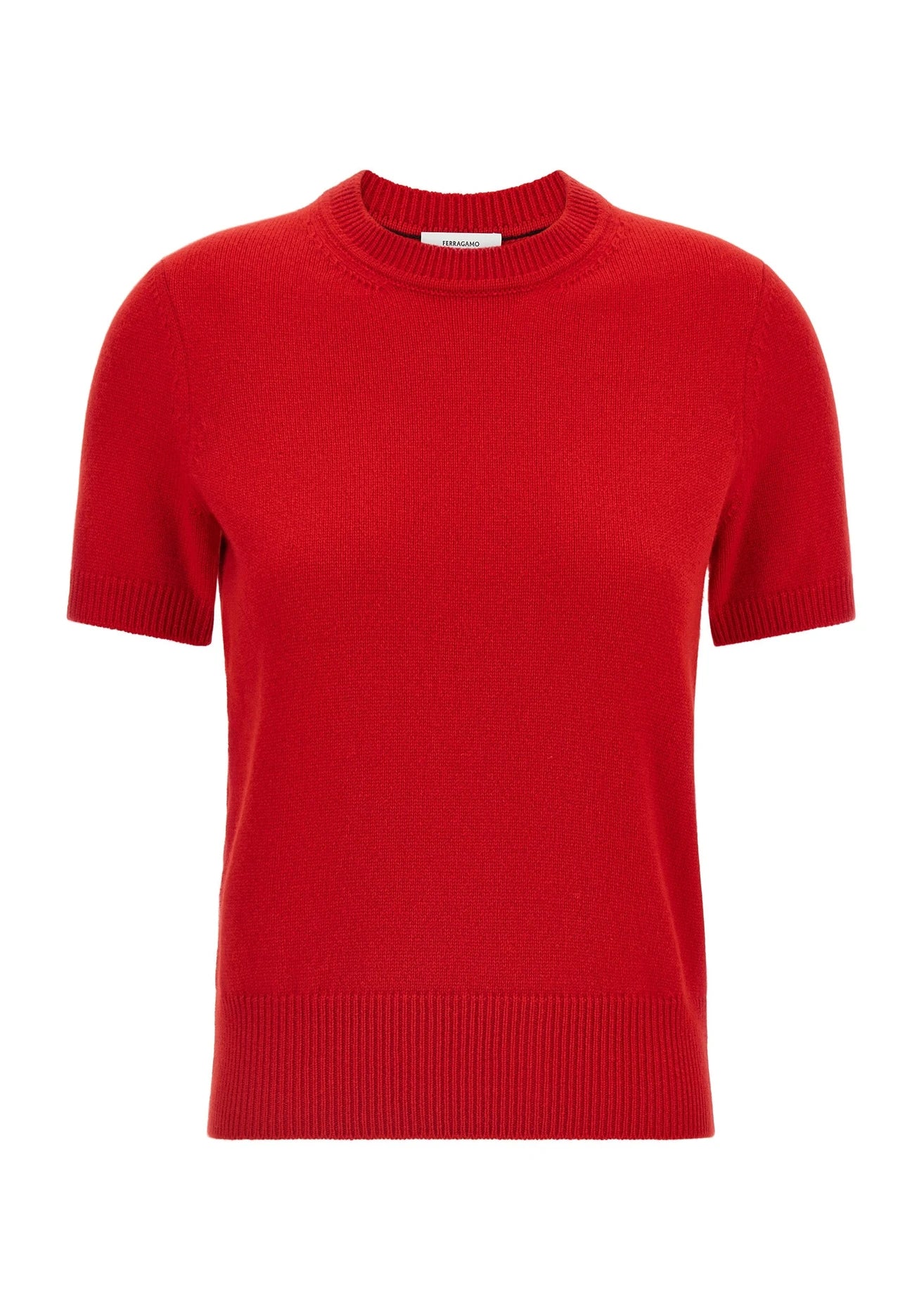 Ferragamo Sweater in red, Cashmere