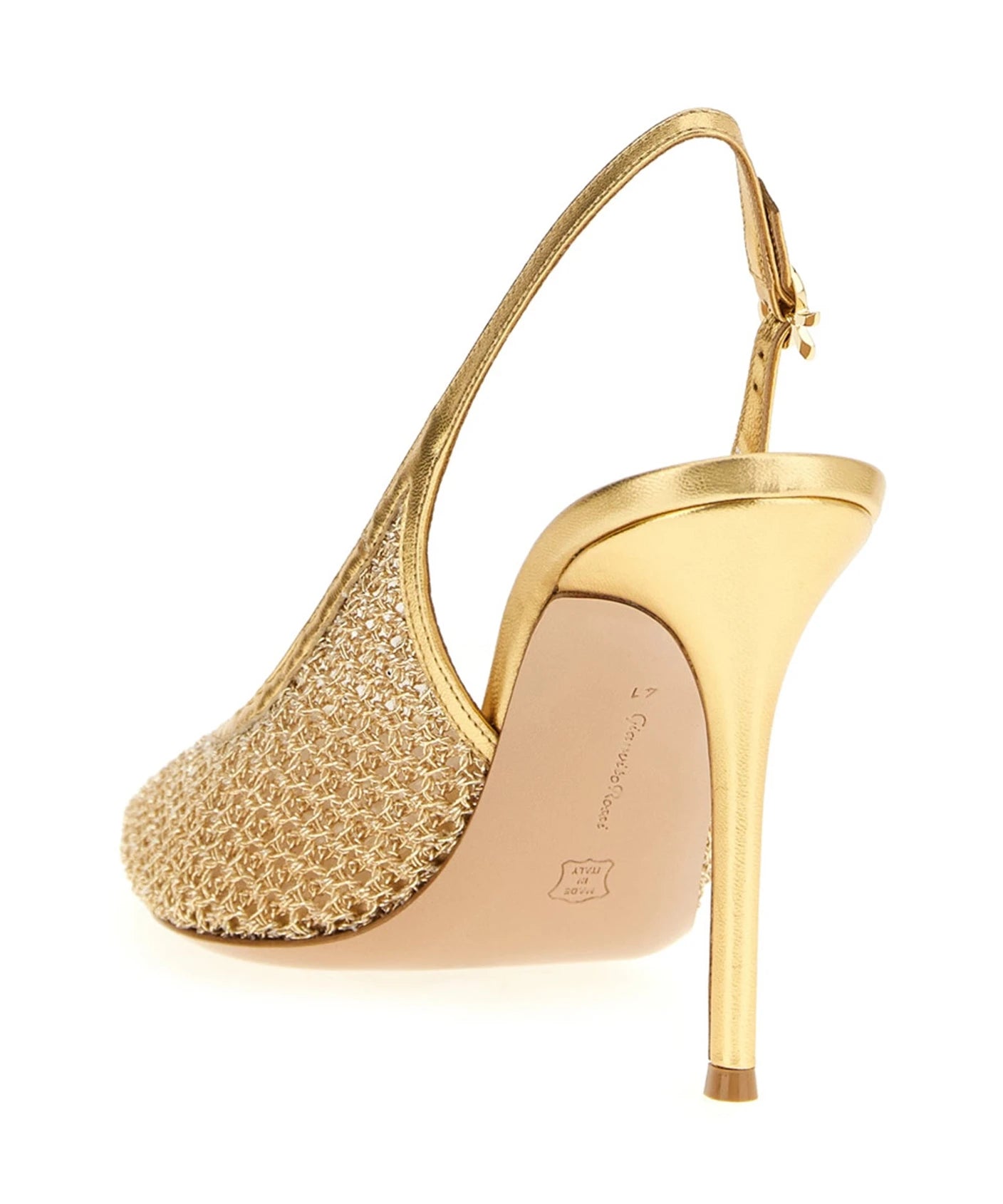 Gianvito Rossi Gold Pumps 