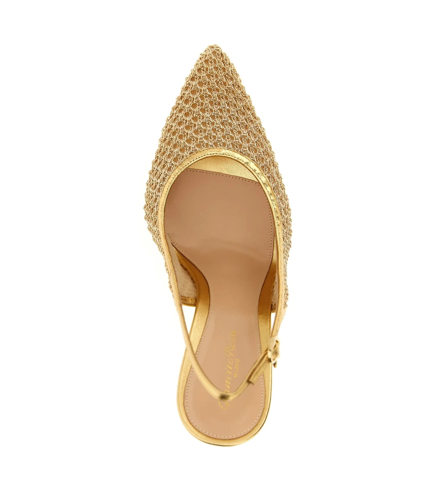 Gianvito Rossi Gold Pumps 