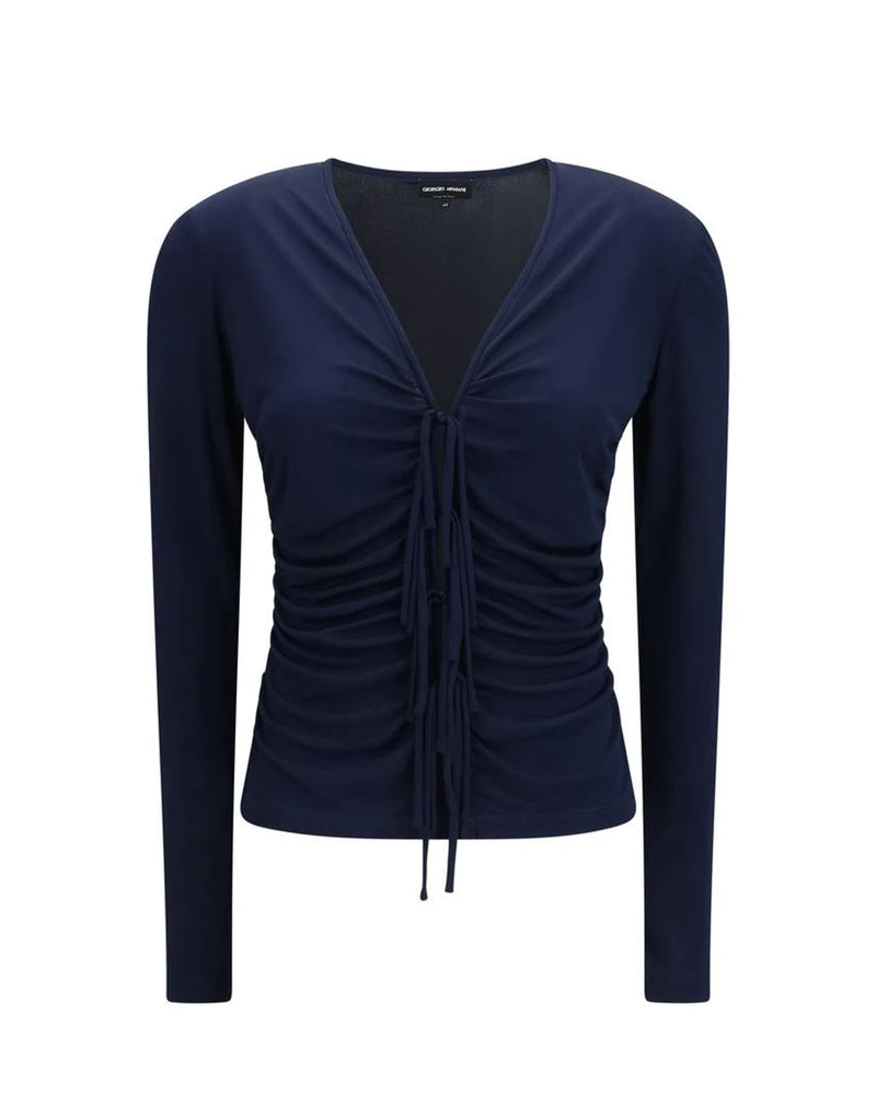 Giorgio Armani Blouse in blue, Viscose