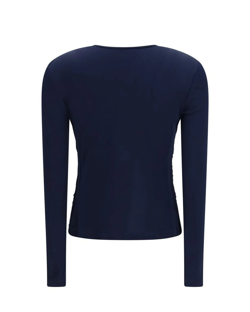 Giorgio Armani Blouse in blue, Viscose — view 2