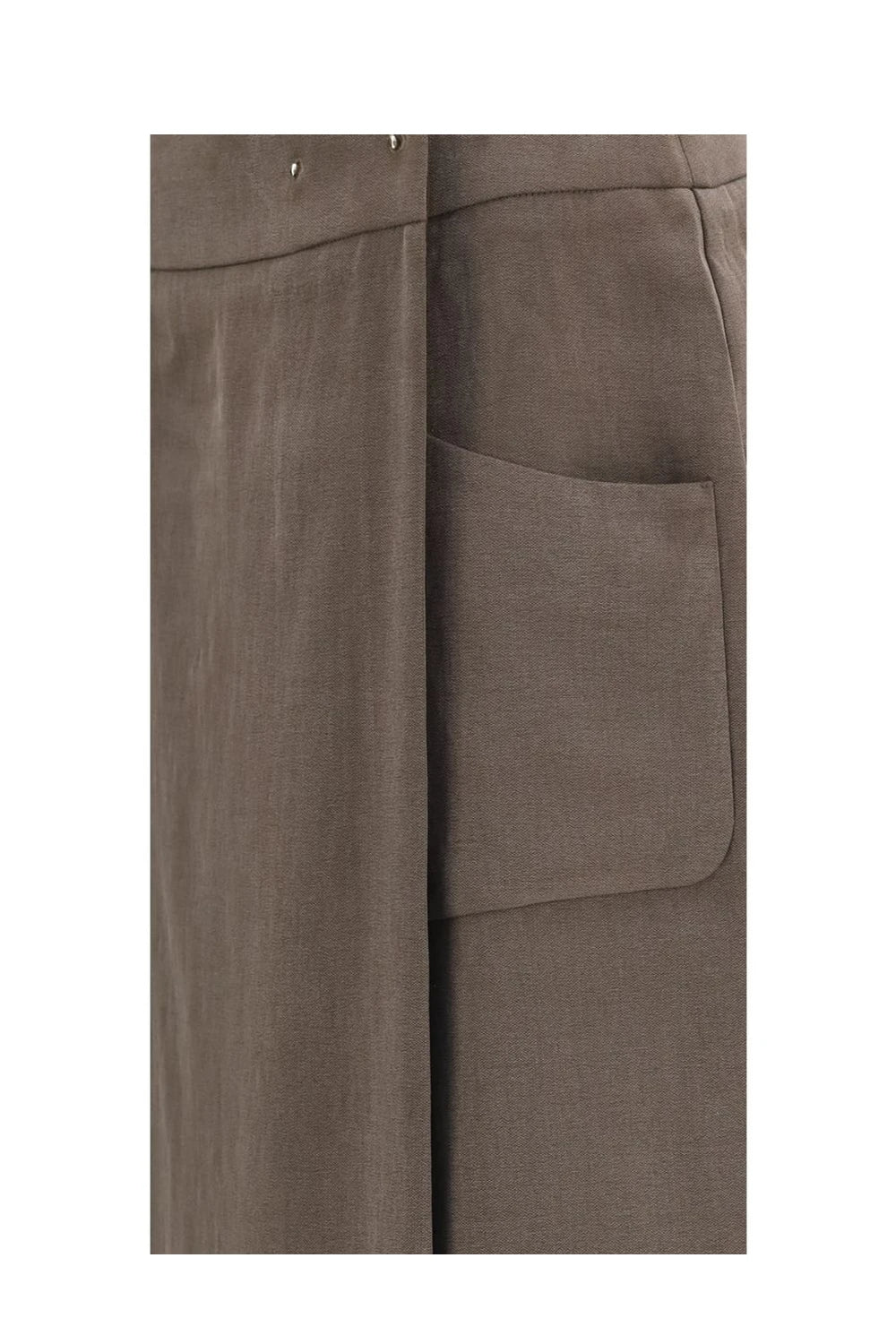 Giorgio Armani Skirt in brown, Silk — view 3