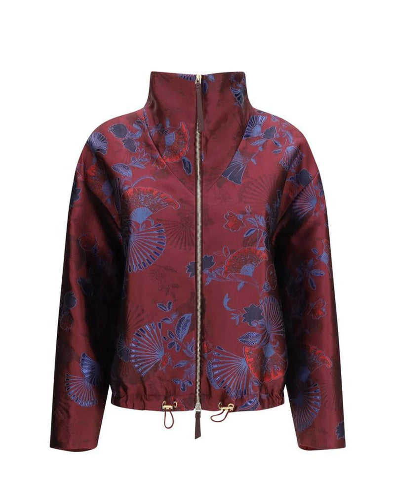 Giorgio Armani Windbreaker in red, Polyester