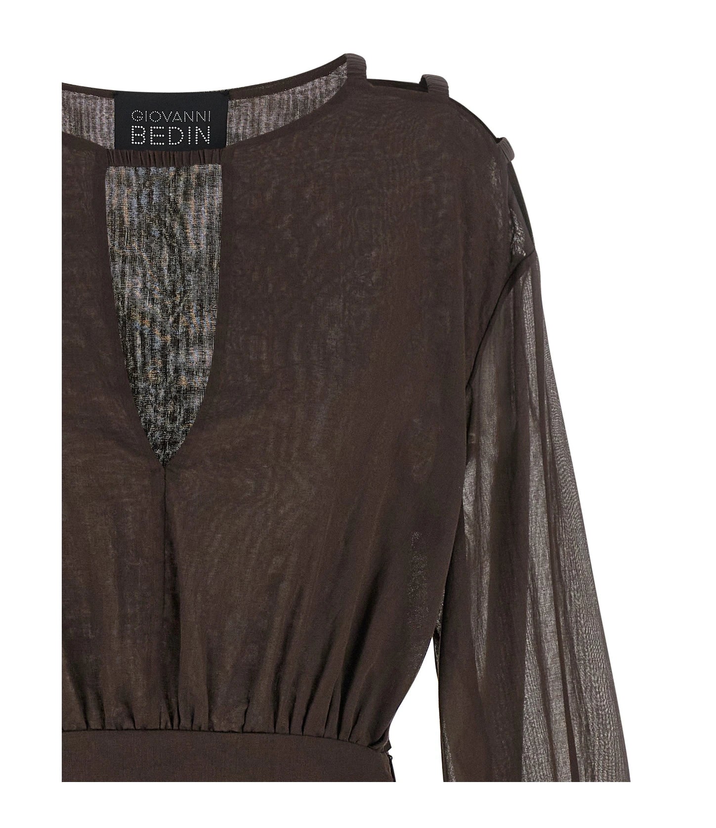 Giovanni Bedin Dresse in brown, Cotton — view 3