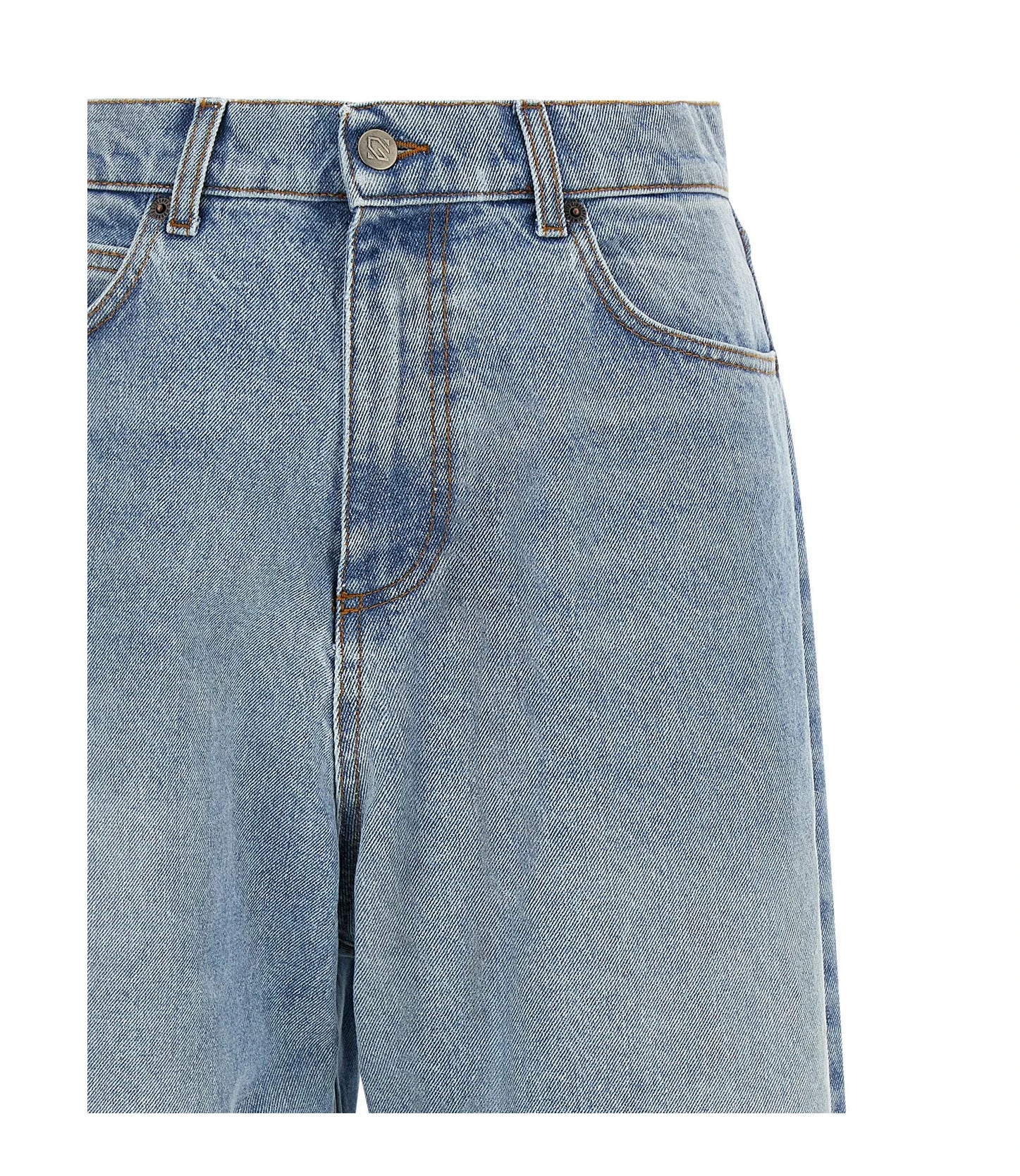 Giuseppe Di Morabito Denim Short in multicolor, Cotton — view 4