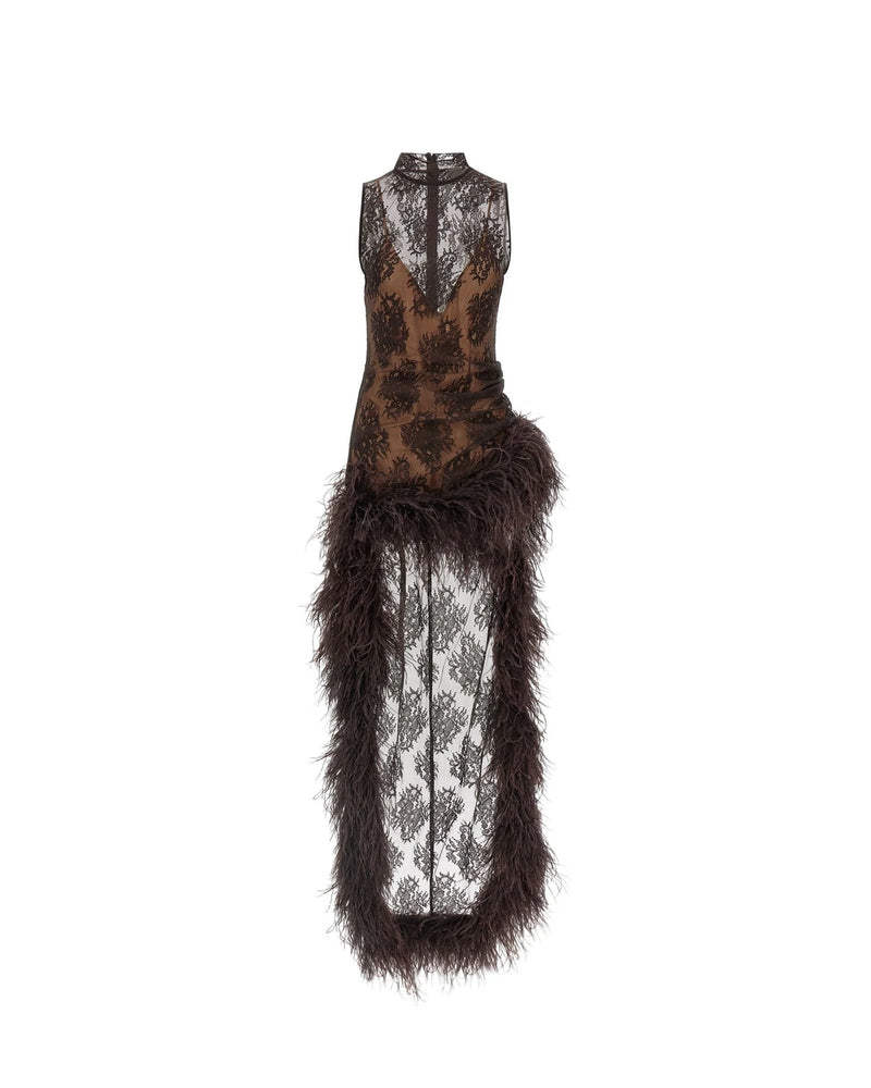 Giuseppe Di Morabito Dresse in black, Polyester