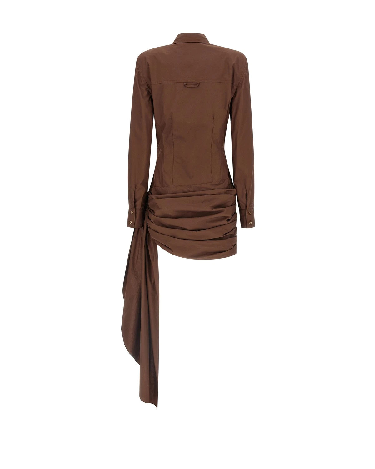 Giuseppe Di Morabito Dresse in brown, Cotton — view 2