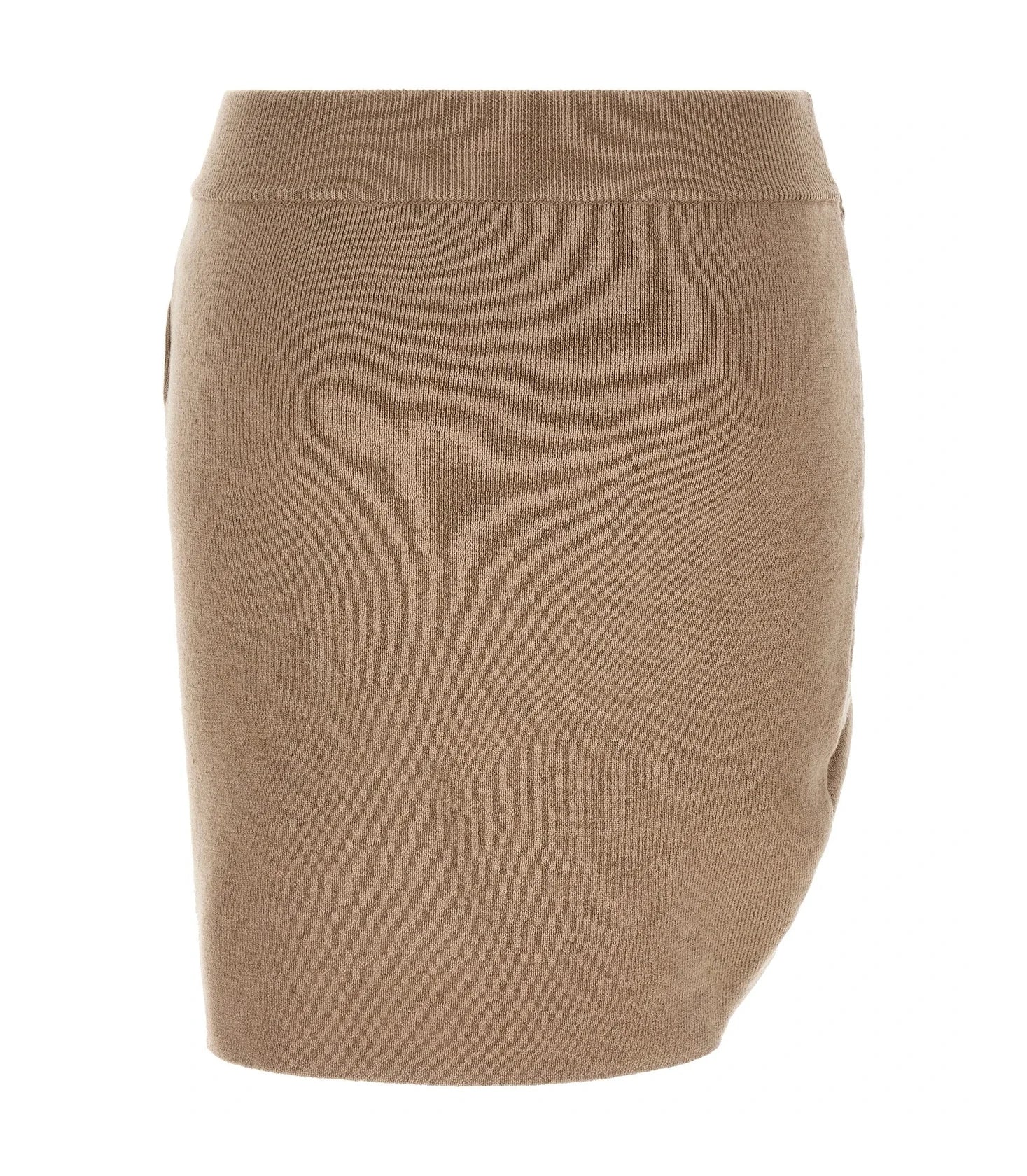 Giuseppe Di Morabito Skirt in beige, Virgin Wool — view 2