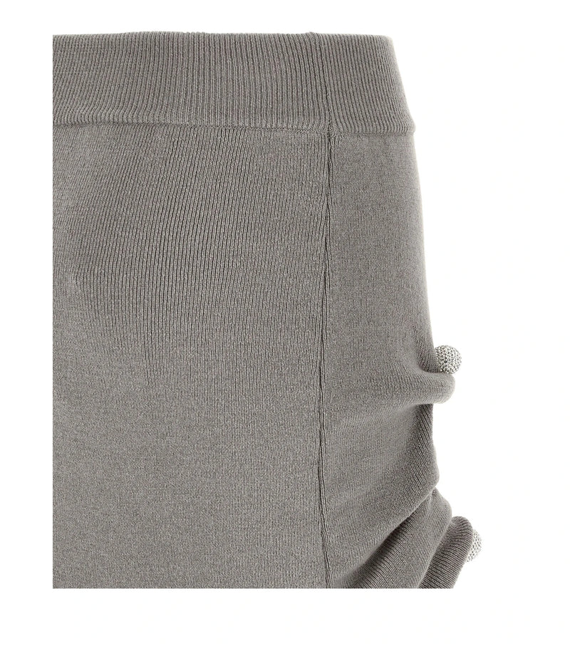 Giuseppe Di Morabito Skirt in gray, Virgin Wool — view 4