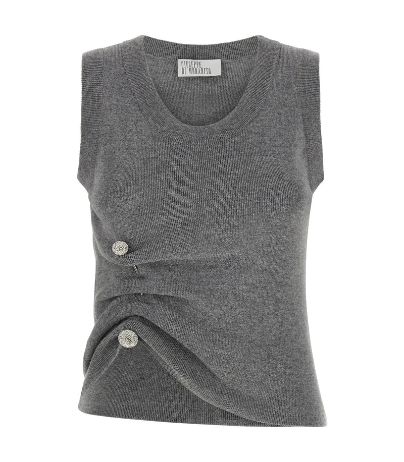 Giuseppe Di Morabito Sweater in gray, Virgin Wool