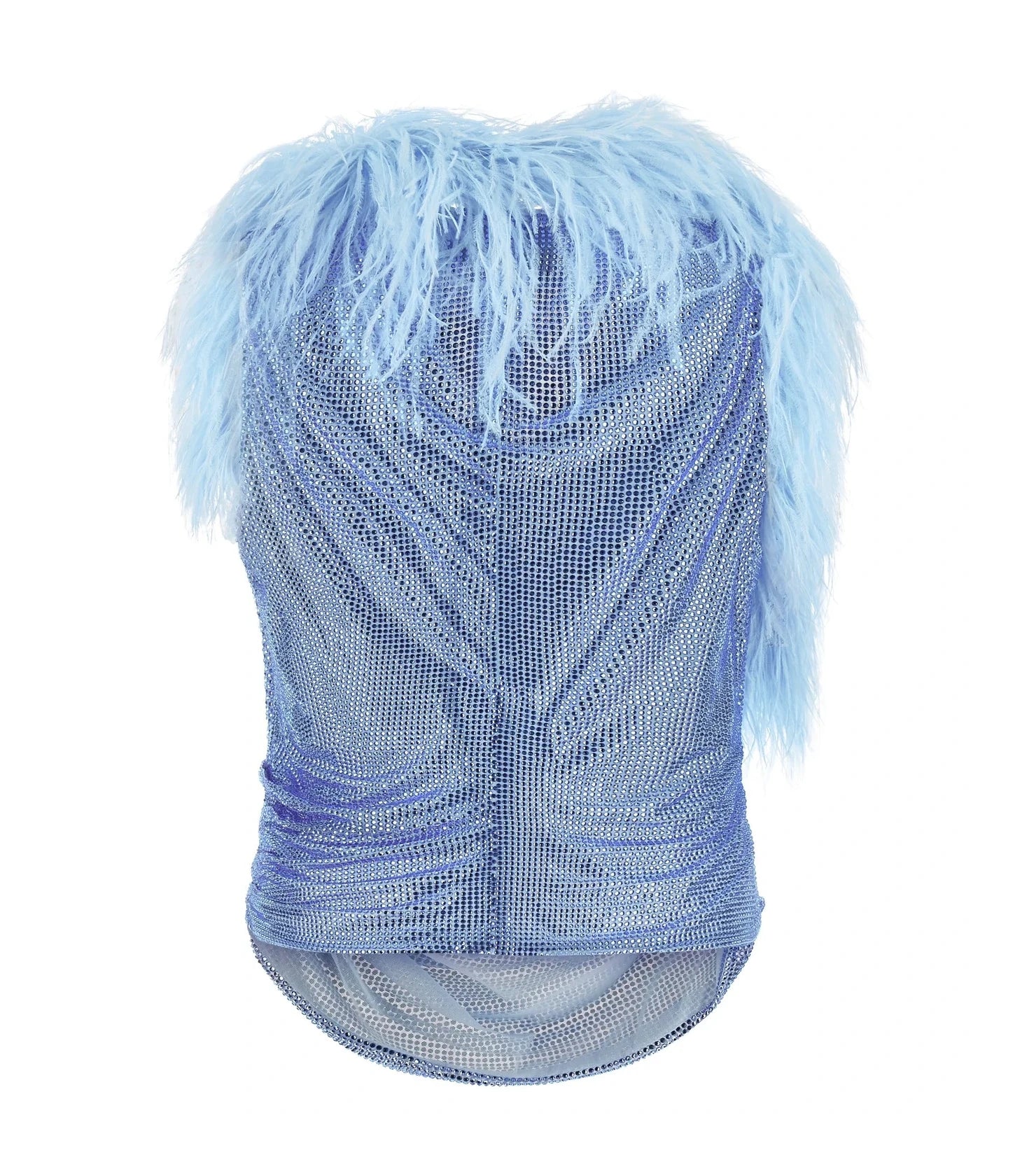 Giuseppe Di Morabito Tank Top in blue, Polyamide — view 3