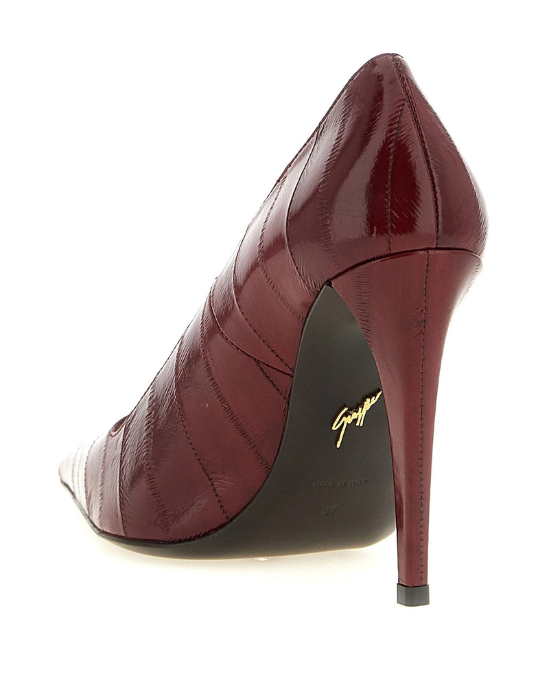 Giuseppe Zanotti Pumps in red, Leather — view 3