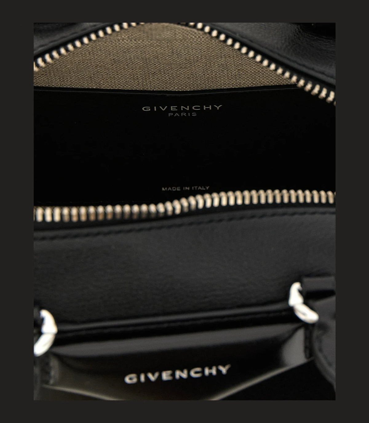 Givenchy Satchel Bag in black, Calfskin Leather — view 4