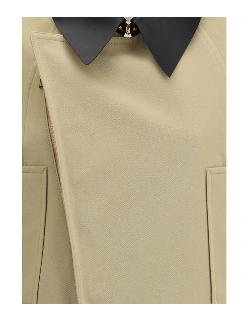 Givenchy Trench Coat in beige, Cotton Outer — view 3