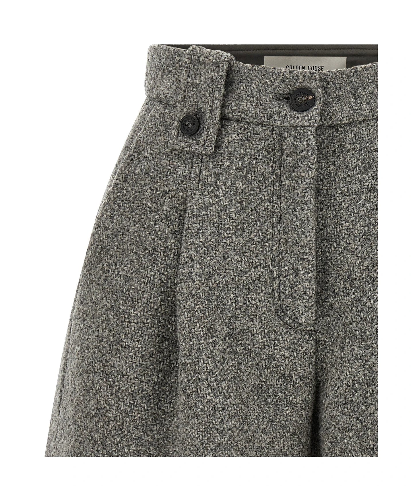 Golden Goose Bermuda in gray, Virgin Wool — view 3