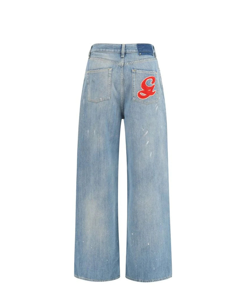 Golden Goose Jean in blue, Cotton — view 2